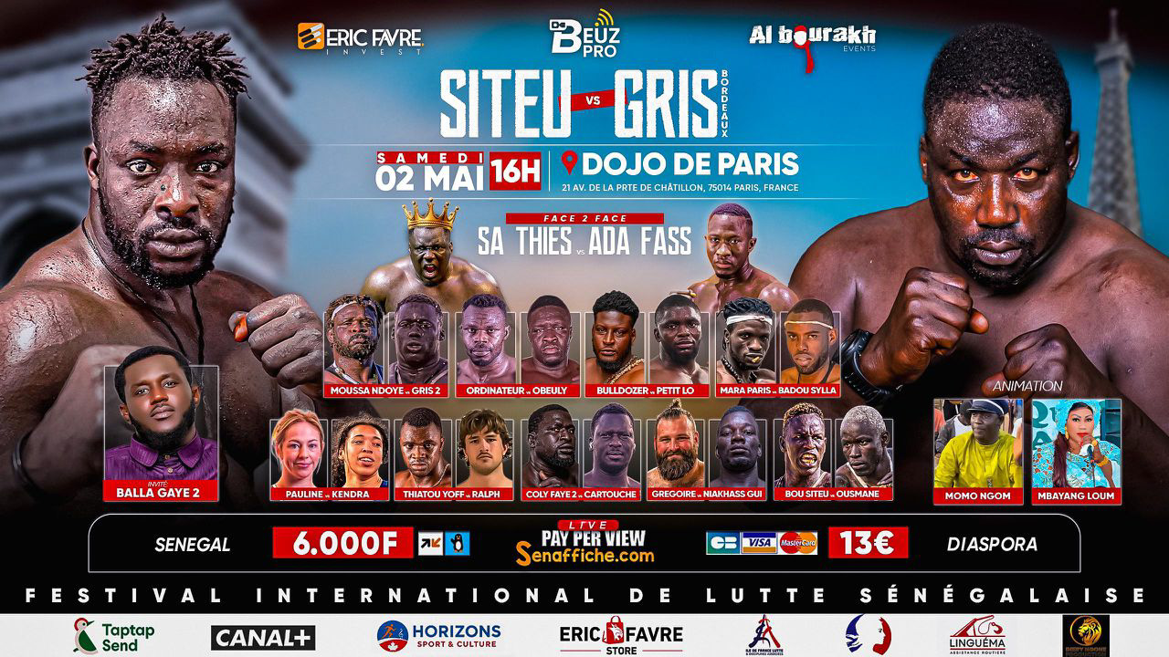 Festival International de lutte sénégalaise à Paris